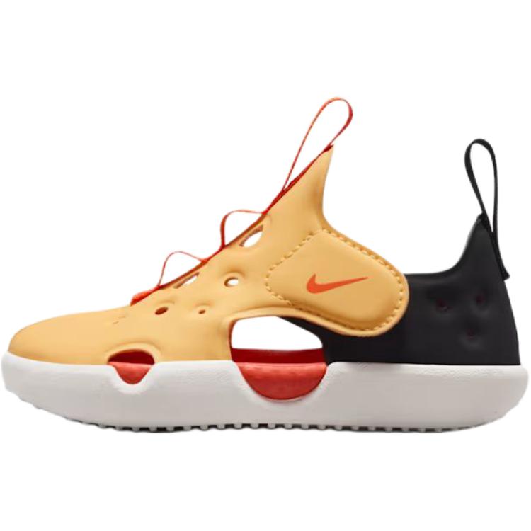 Nike Sunray Protect 4 Low top Toddler Shoes Light Orange Black Infant And Toddler HF6278-701 22