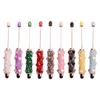 Shinning Crystal Embellished Touching Screen Ballpoint Pen Multipurpose Beaded Ballpoint Pen For School Office Supplies