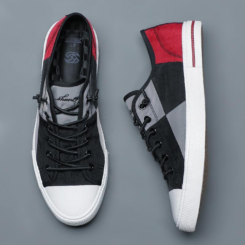 Fashion 2025 Men Casual Shoes Mens Canvas Shoes for Men Shoes Men Fashion Flats Brand Fashion Men's Driving Shoes Men Sneakers