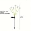 Solar jellyfish lamp outdoor waterproof garden landscape atmosphere lamp home garden balcony decorative mushroom lawn lamp