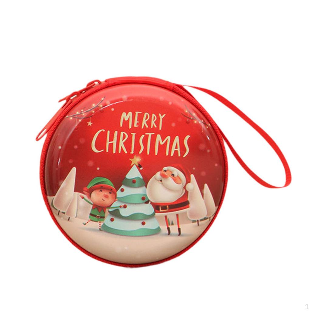 Christmas Purse ,Mini Wallet Cartoon ,Fashionable Compact Change Pouch Small Jewelry Trinkets