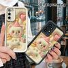 Phone case: 2D flat, suitable for Samsung Galaxy A34 A35 M05 M06 S20 S22 S21 FE Plus 5G protective case, birthday teddy bear theme, perfect holiday gi