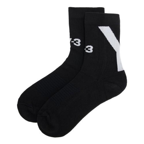 Y-3 Mens Hi Logo Crew Socks
