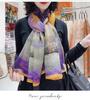 Spring Silk Sunscreen Scarf: Lightweight Women's Shawl for Outdoor Travel & Beach