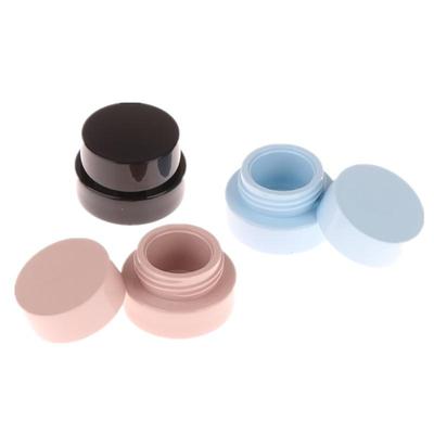 5G Empty Plastic Nail Art Cosmetic Square Containers Jar Face Cream Pot Nail Gel Powder Box Makeup Lotion Tool Packaging