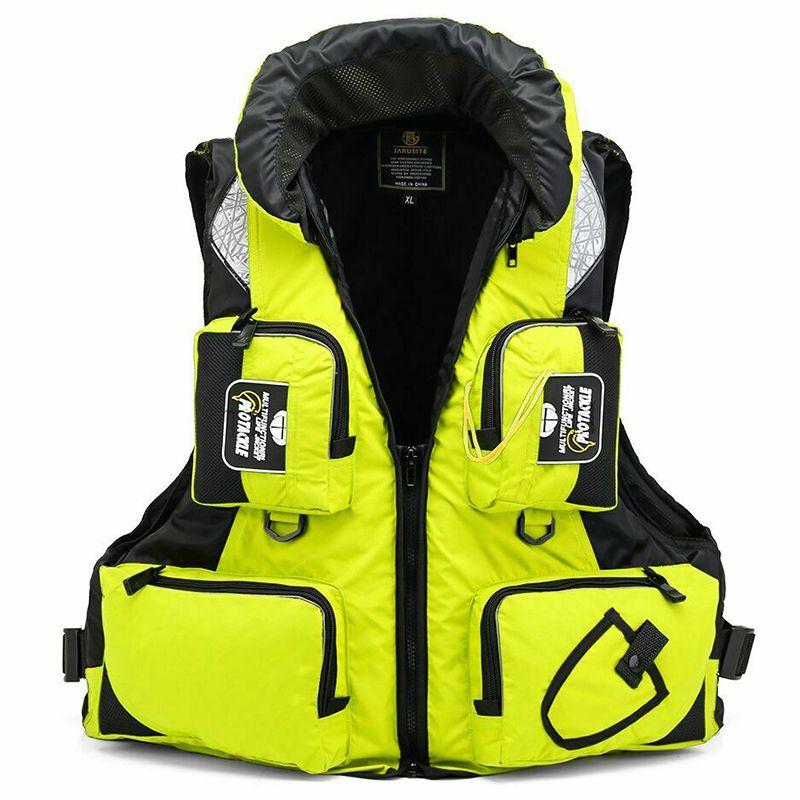Safety Life Jacket Vest Adjustable Buoyancy For Sailing Kayak Canoeing Fishing