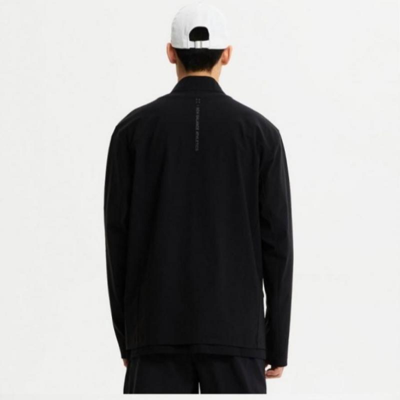 New Balance Jacket Rqk Nbmdfco113 19 Uni Tricot Stand Neck Zip Up