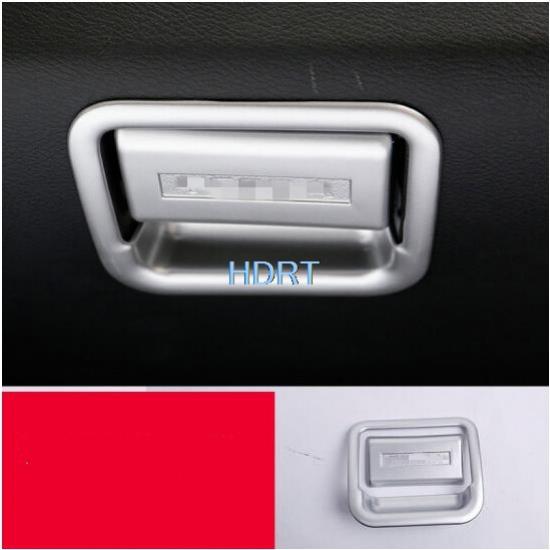 For Nissan Navara NP300 Terra 2018 Stickers ABS Chrome Car Styling Frame Decoration Cover Interior