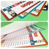 Educational Mathematics Table Wall Mount Paper Mathematics Poster Chart Math Learning Tool For Preschool 8.26x11.22Inch