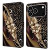 For iPhone 17 Pro Max Case PU Leather Wallet Phone Cover with Stand