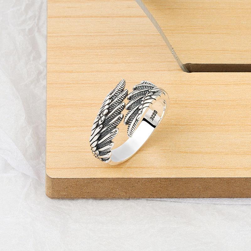 Sliver Retro Rings Shining Classics For Women Wedding Engagement Jewelry Fashion Luxury Gift High Quality