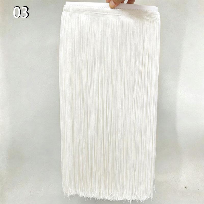 100 cm Lång Tofspetskant för Bröllopsscendekorationer och Kostymer Handgjorda DIY Klädsömnadsaccessoarer
