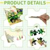 Liliful 6 Pack 16 Piece Large Puzzle for Seniors Wooden Dementia Puzzle Puzzle Easy Puzzle for Seniors X Inch Jigsaw Puzzle for Adults Disease