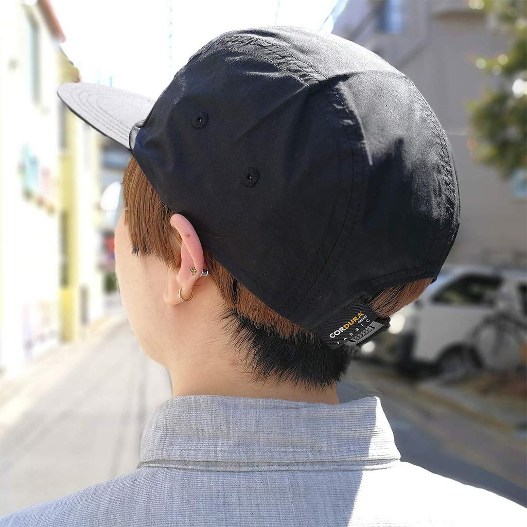 Basic Enchi Cordura Camp Made with Japanese Cordura Lightweight and Durable Typewriter One Size Fits for Men and Women Cap, Fabric, Fabric,