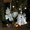 New Christmas Tree Pendant Acrylic Transparent Colorful Symphony Creative Bells Angel Girl Christmas Decoration Pendant Festive