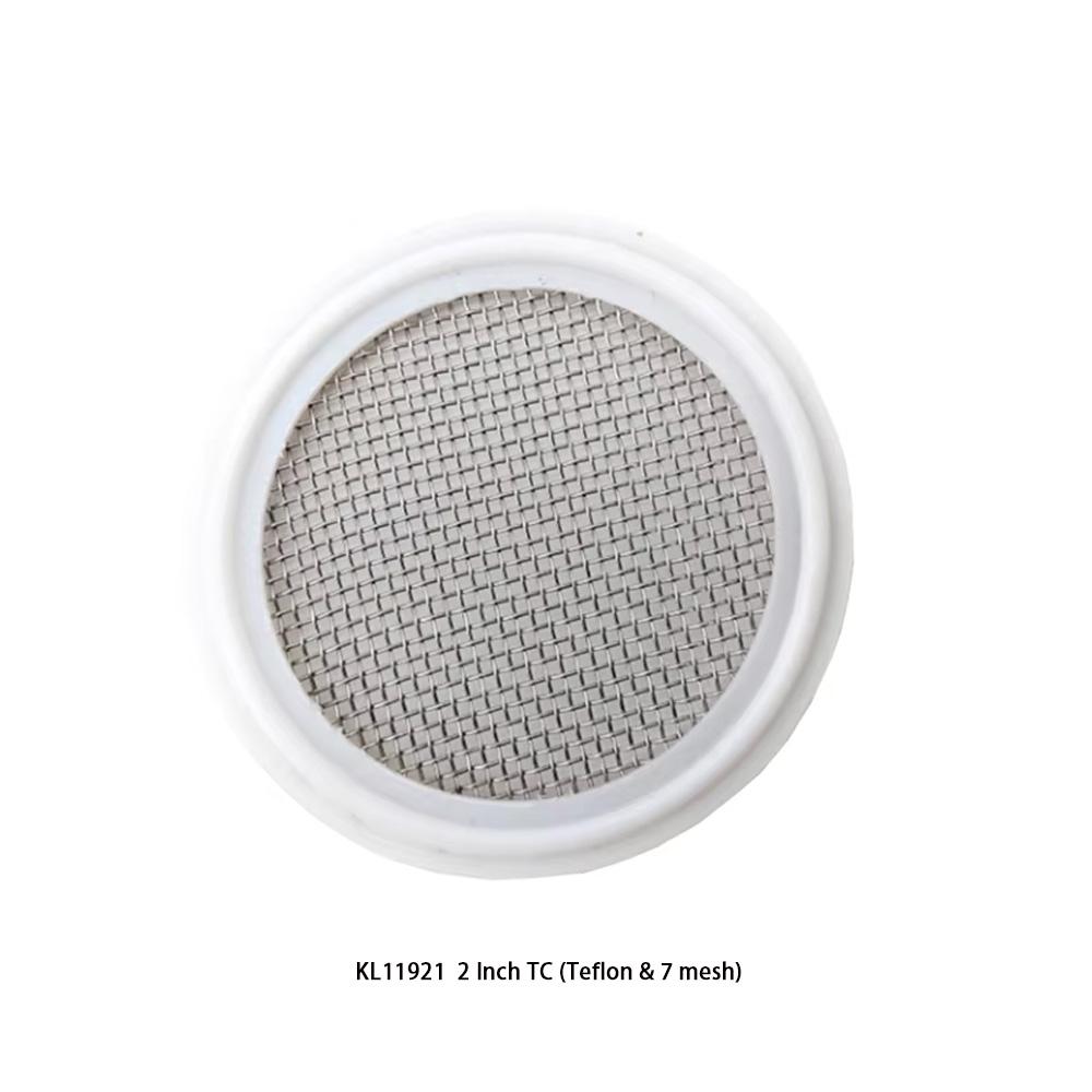 Kegland 1.5/2/3/4inch TC Stainless Mesh Screen 7/16 Mesh Filter Net Beer Accessories Home Brewing Barware