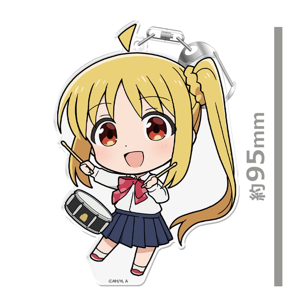Bocchi the Keychain Nijika Ijichi Rock! Punikore! (with Stand) -