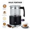 Milchaufschäumer, Elektrischer Erwärmer mit Heiß- oder Kaltfunktion für Cappuccino Latte Macchiato Heiße Schokolade