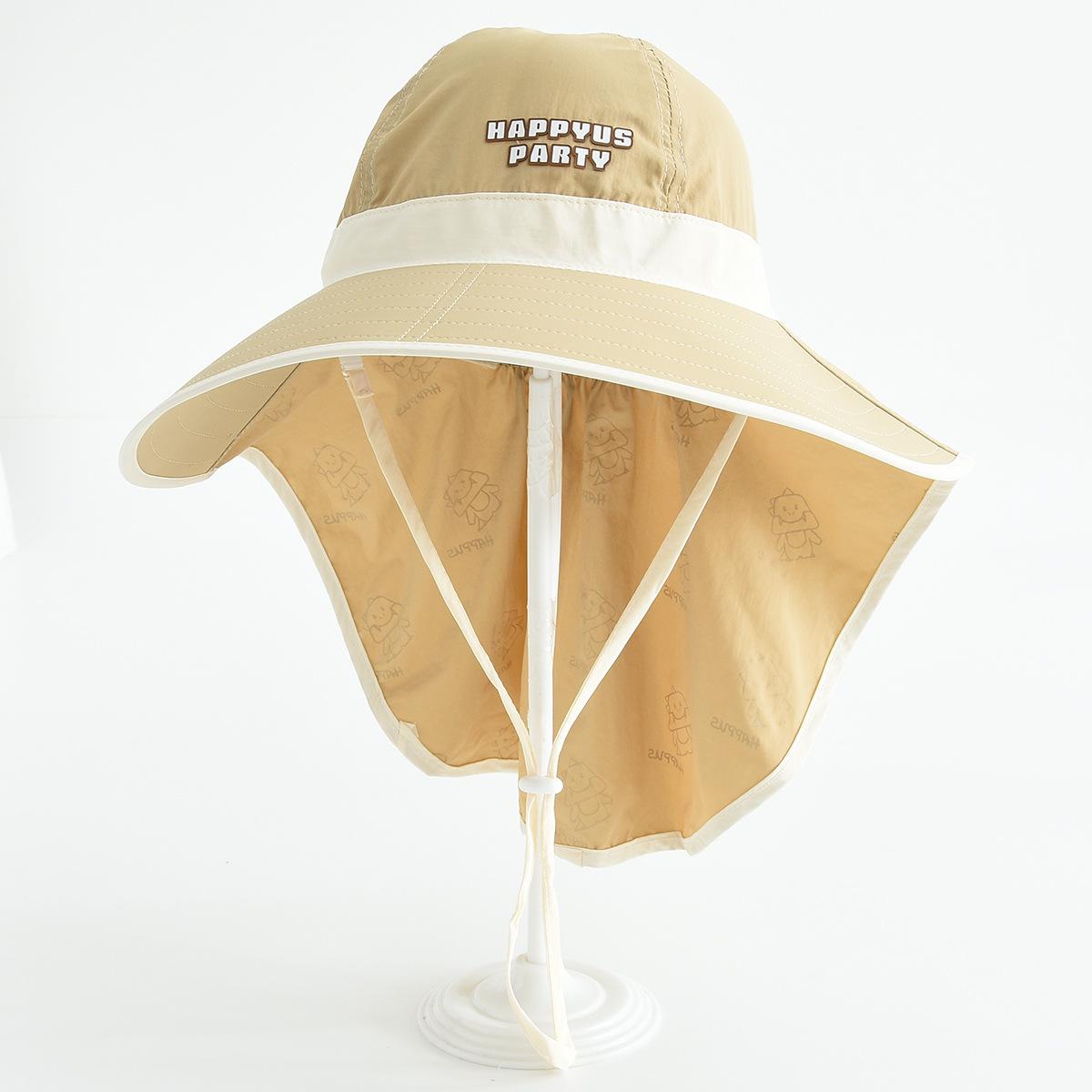 

Children s Wide-Brim Sun Hat with Neck Protection - Windproof for Boys & Girls Outdoors 56cm Hat Circumference