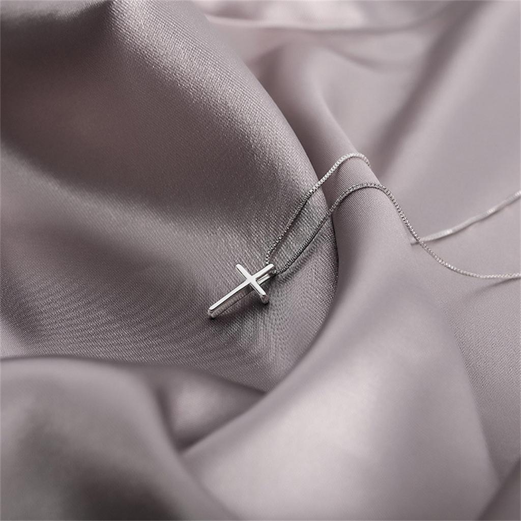 1 szt. Biżuteria ze stali nierdzewnej Naszyjnik Krzyż Wisiorek Naszyjnik Damski krzyż Naszyjnik