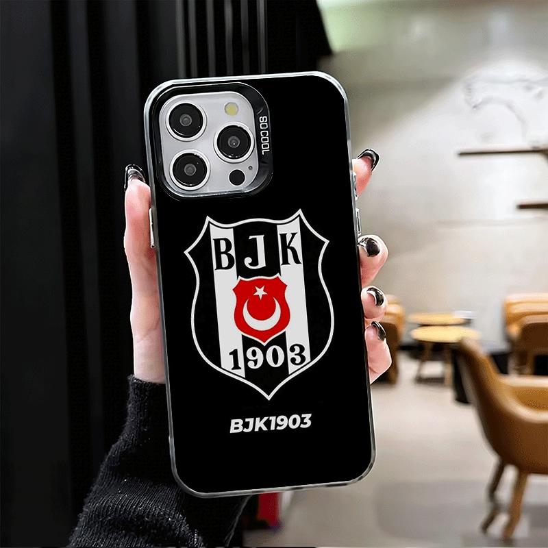 B-Besiktas B-BJK Coque de téléphone souple pour iPhone 15 16 17 Pro Max 17Air 16E 14 Plus 13 12 Mini Coque arrière antichoc