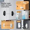 Fingerprint Lock No Punching Refrigerator Protective Lock Bold Chain Locker Electronic Lock Office Smart Lock Password Lock