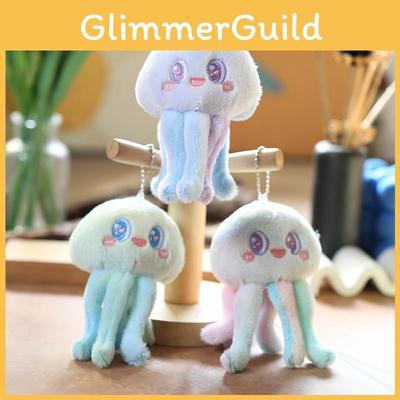 Charming Stuffed Octopus Keychain Soft Plush Toy Adorable 14cm Doll