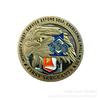 Three-dimensional Relief Hollow  Coin  Commemorative Coin Ancient  Hollow Coin Collectible Coin Military Foreign Currency Commemorative Coin