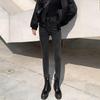 Women's Black High-Waist Slim Fit Elastic Pencil Jeans - 2022 Spring Collection