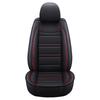 Premium 1-Seat Car Seat Cover Full Set PU Leather Quilted Front Protectors Cushion for SUVs Truck(Only 1 Seat Cover)