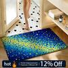 Soft Absorbent Non-Slip Rug Gradient Size Polka Dot Floor Mat Home Decor Doormat Bedroom Floor Mat Shower Carpet