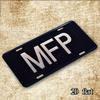 Aluminum Sign  MFP  Print Dustproof  Waterproof for IndoorOutdoor Wall Decor Home Office Bar Accent Indoor Decor  A