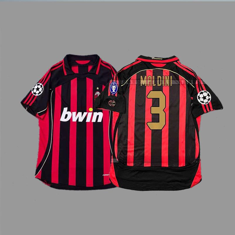 Maglia da calcio vintage Beckham Zidane Messi C Ronaldo maglia classica da campionato