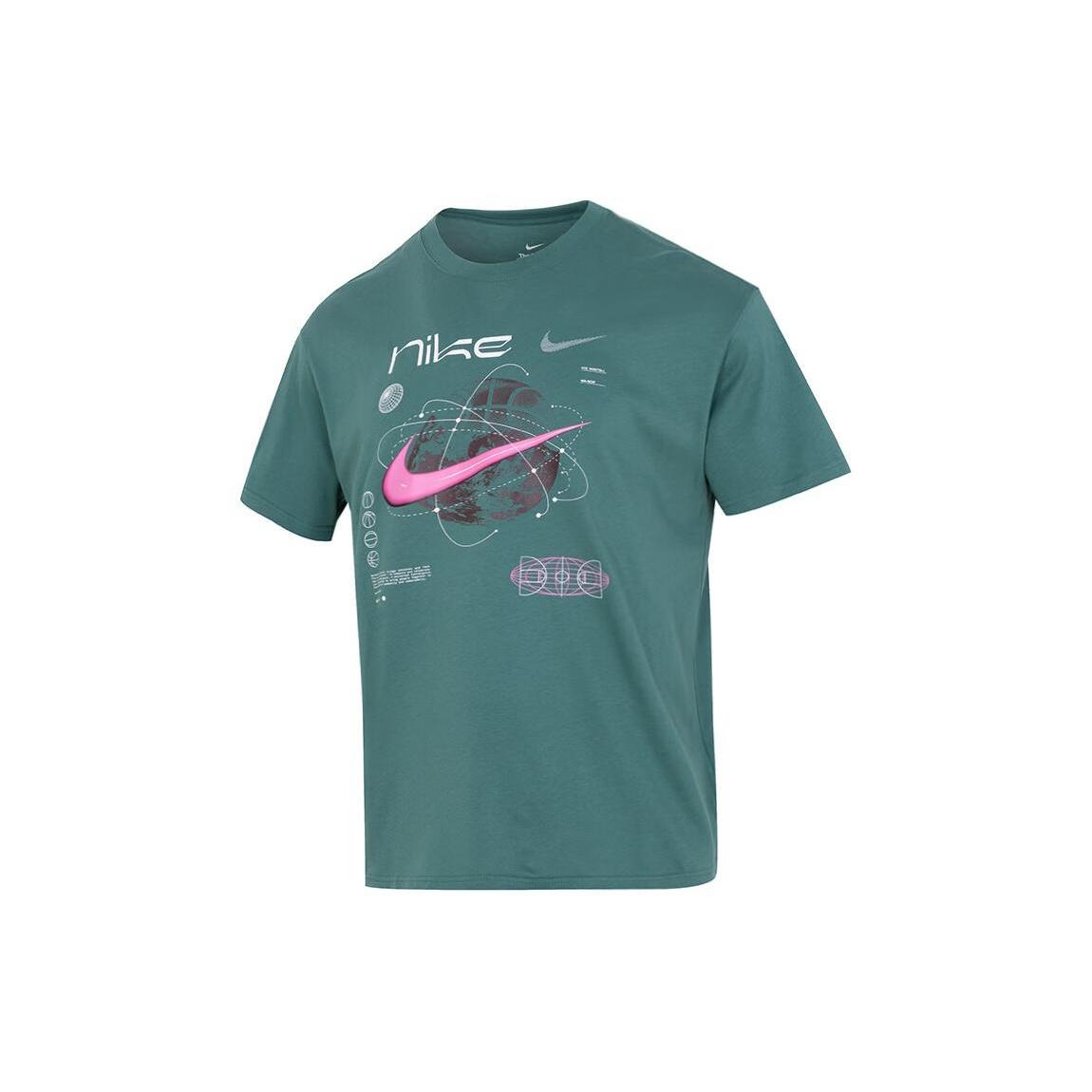 Nike Max90 Basketball T-Shirt Green Men s FV8419-361 L