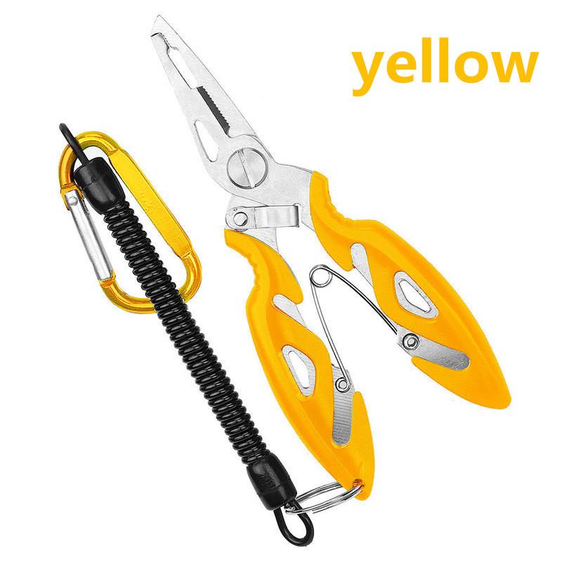 Fishing pliers, fishing line cutter, scissors, mini fishing hook remover, multifunctional tool, outdoor bass fishing line