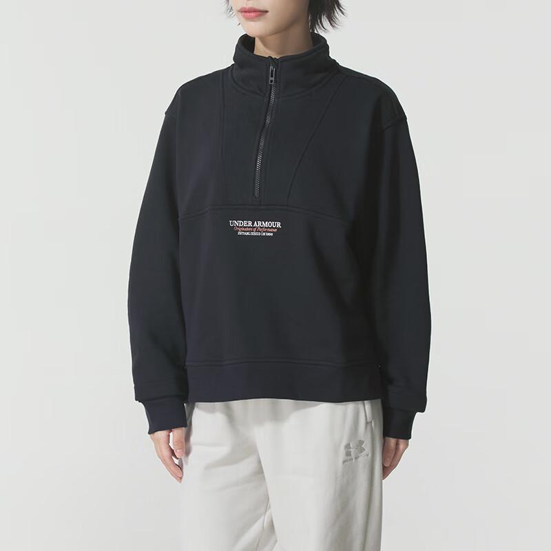 Under Armour Women s Stand-Collar Sweatshirt S