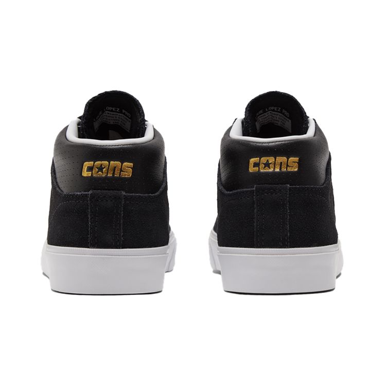 Converse Louie Lopez Pro Mid Black White Unisex Sneakers 171331C