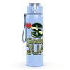 1PC 1st Girl Squad Birthday Text Print 750ml Color Plastic Sports Water Bottle Leakproof Flip Straw Lid Suitable for Sports Office Home Use