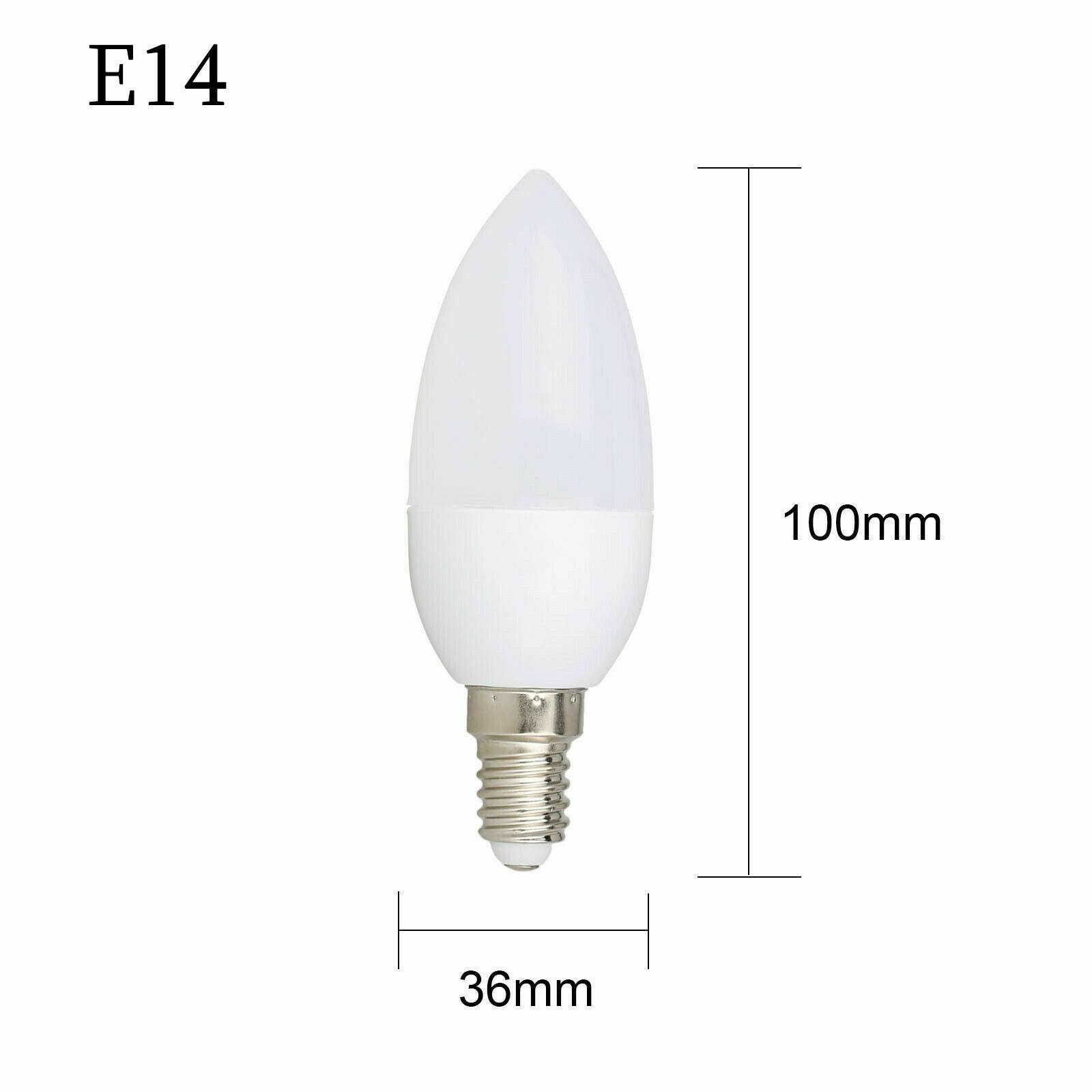 

5X Led Candle Bulb E27 E12 B22 B15 E14 Kronleuchter Chandelier Plastic Light Flame Lamps Bulbs White ac220v Warm Home 3w Warm White