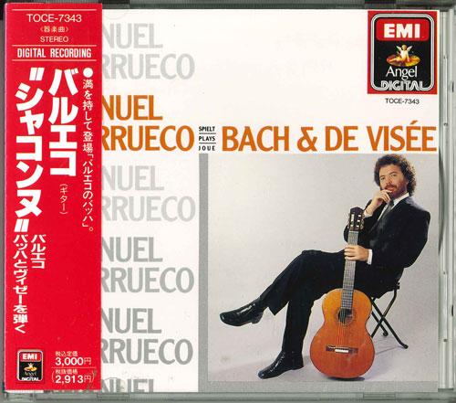 

CD MANUEL BARRUECO - Play Chaconne Bach and Bizet Japan ObiClassical Used