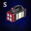 Flashlight Strong Light Charging Ultra Bright Outdoor Long Range LED Emergency Lighting Patrol Portable Searchlight Solar Energy