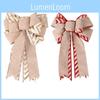 Festive Double Layer Christmas Bow Decoration For Store Window And Home Ornamentation