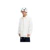 Li Ning Five-Pointed Star Pattern Loose Casual Jacket Unisex Jacket Off-White AFDU275-1