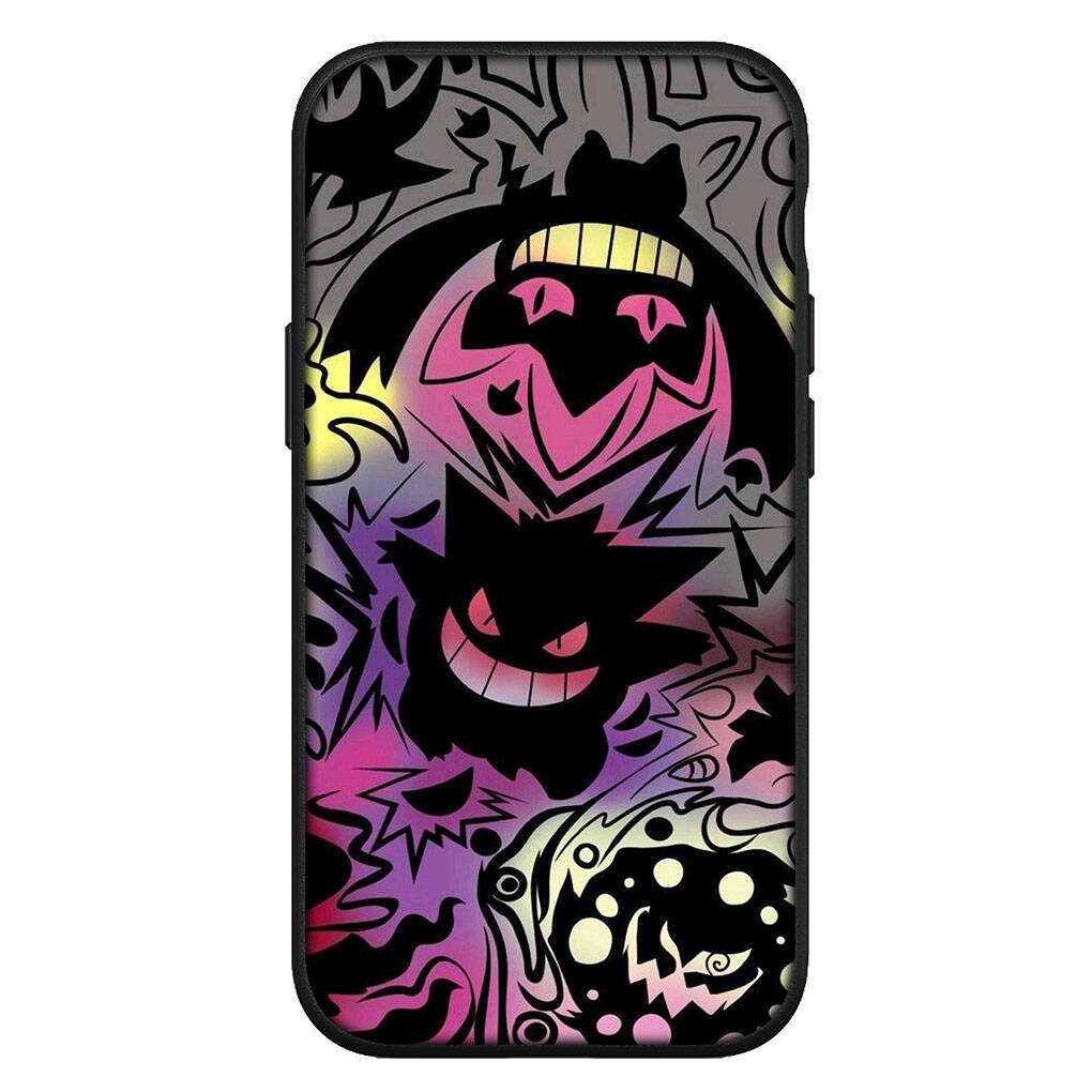 Cover for iPhone 17 16 15 Xiaomi Poco Redmi Note 14 13 12 11 Pro Max X 16e Samsung Galaxy S25 S24 S23 OPPO Huawei Pokemon Pikachu GO Gengar Phone Case