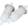 2Pcs In-Line Fuel Filter 49019-1055 49019-0032 for Kawasaki Mule 610 600 2510 3010 Motorcycle ATV FD501D FD501V FD590V FD611V FD620D FD661D FD671D