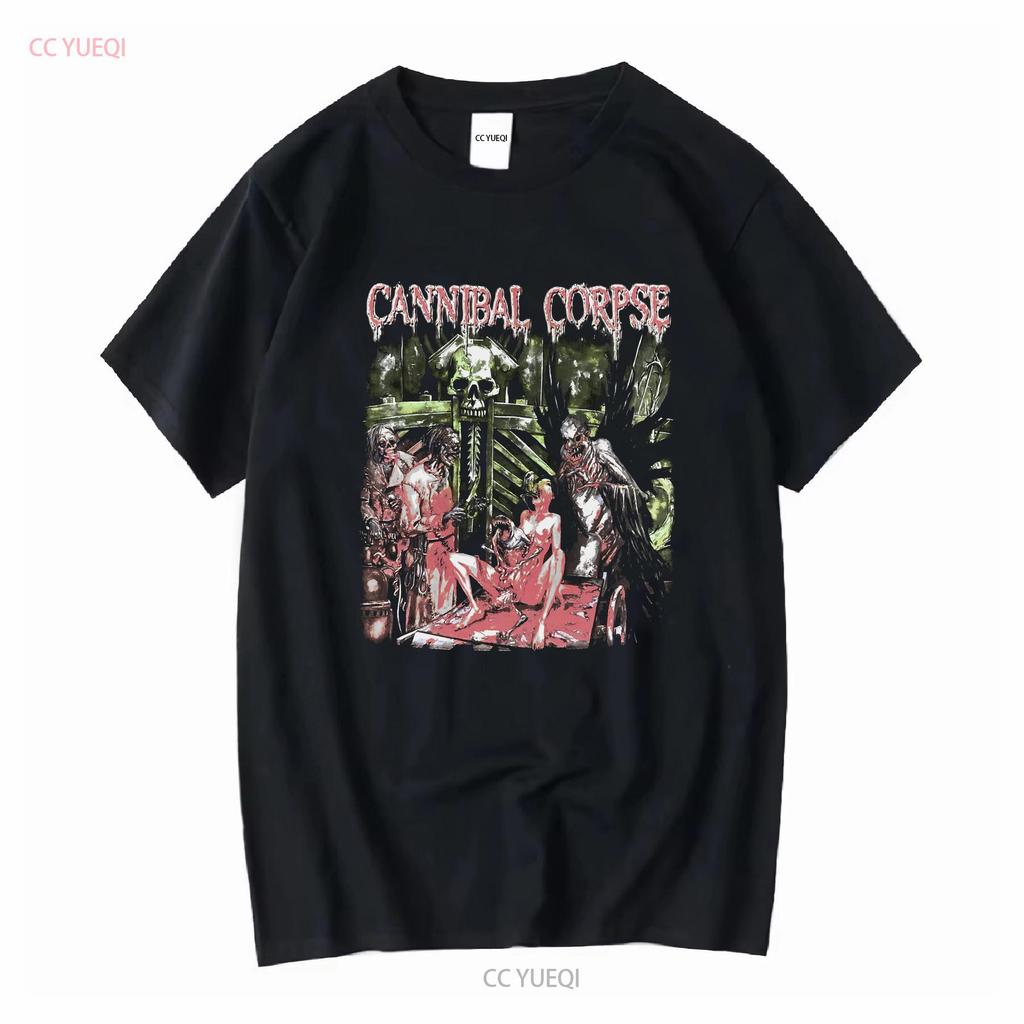CANNIBAL CORPSE THE WRETCHED SPAWN NEW Band Merch Black T shirt long or short sleeves vintage Washed designer clothes Slightly