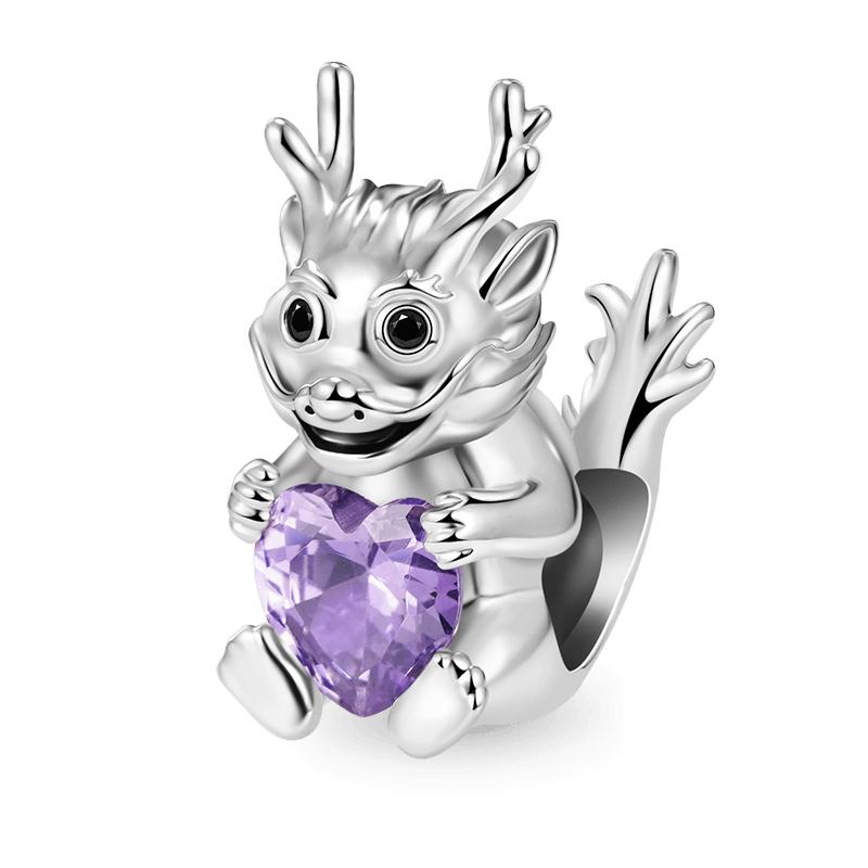 New Copper Duck Mouse Dragon Wolf Pendant Bead Fit Original Charms Bracelet Trinket Jewerly Accessories