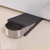 Rubber Door Stopper Wedge Block Guard Wind Dust Blocker Stopper Protector For Home Children Office With Stainless Steel