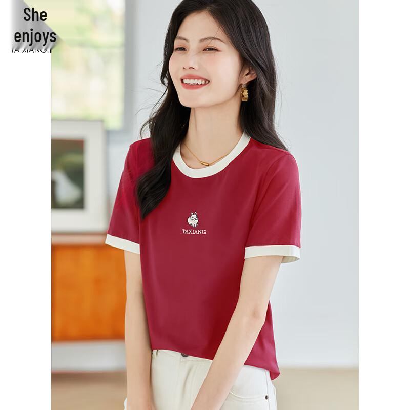 

Women s Stylish Cotton Blend T-Shirt L