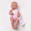 35cm Crying Silicone Reborn Baby Doll with Multiple Expressions - Realistic Children's Toy Gift
